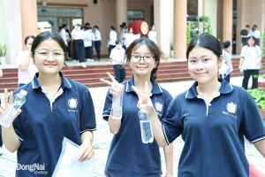 Thí sinh Đồng Nai cơ bản hoàn thành kỳ thi tốt nghiệp THPT